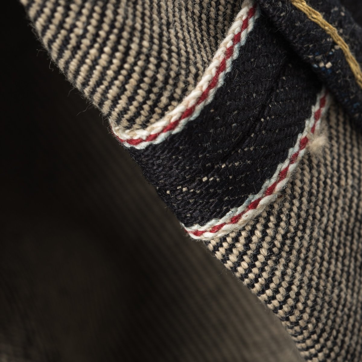 IH-666-XHS 25oz Selvedge Denim Slim Straight Cut Jeans - Indigo - 13
