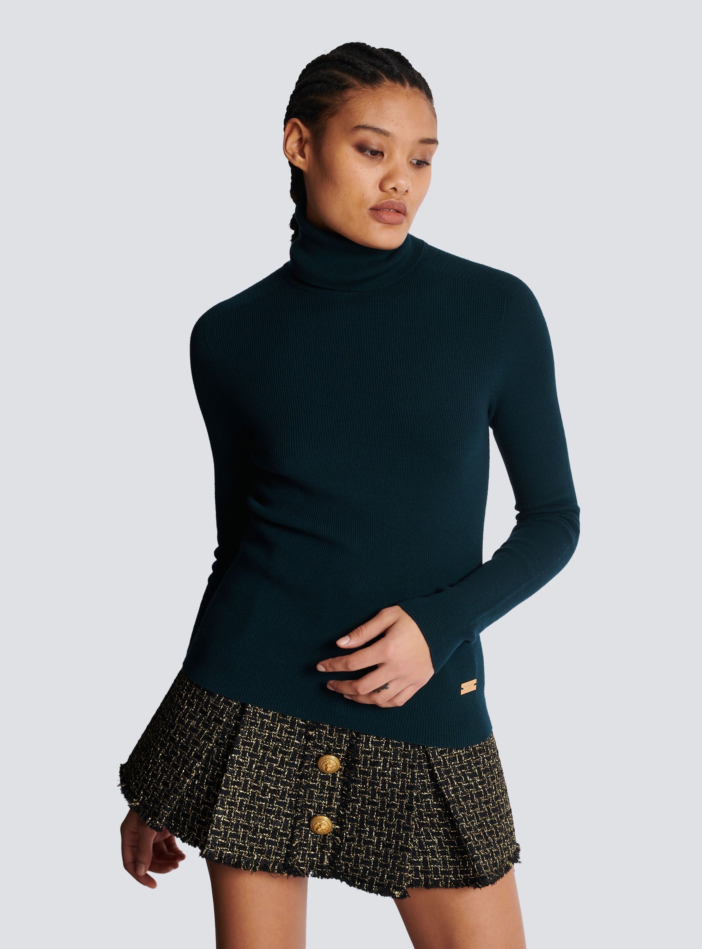 Fine knit turtleneck - 7