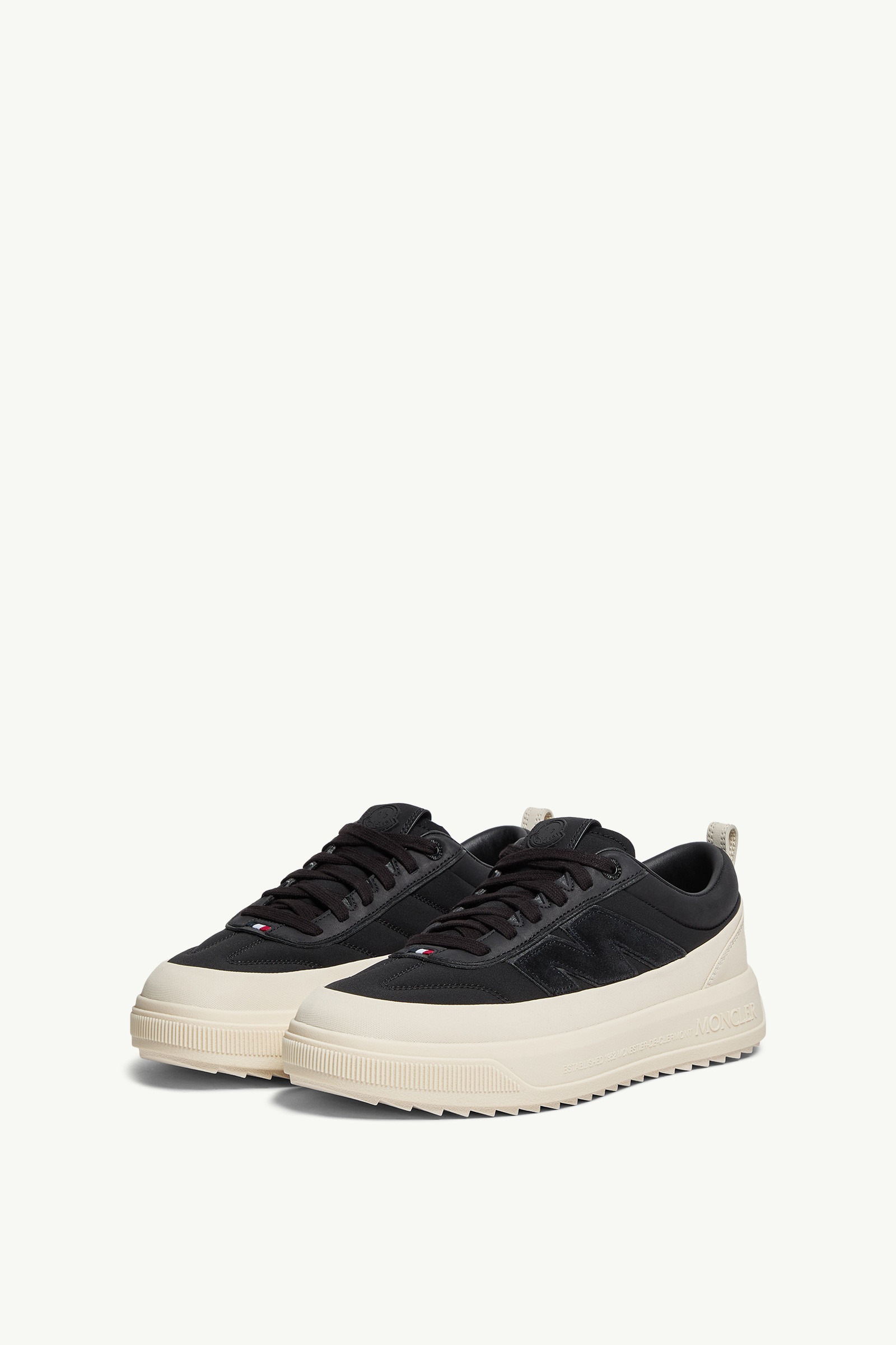 Moncler Altive Nubuck & Suede Sneakers - 4