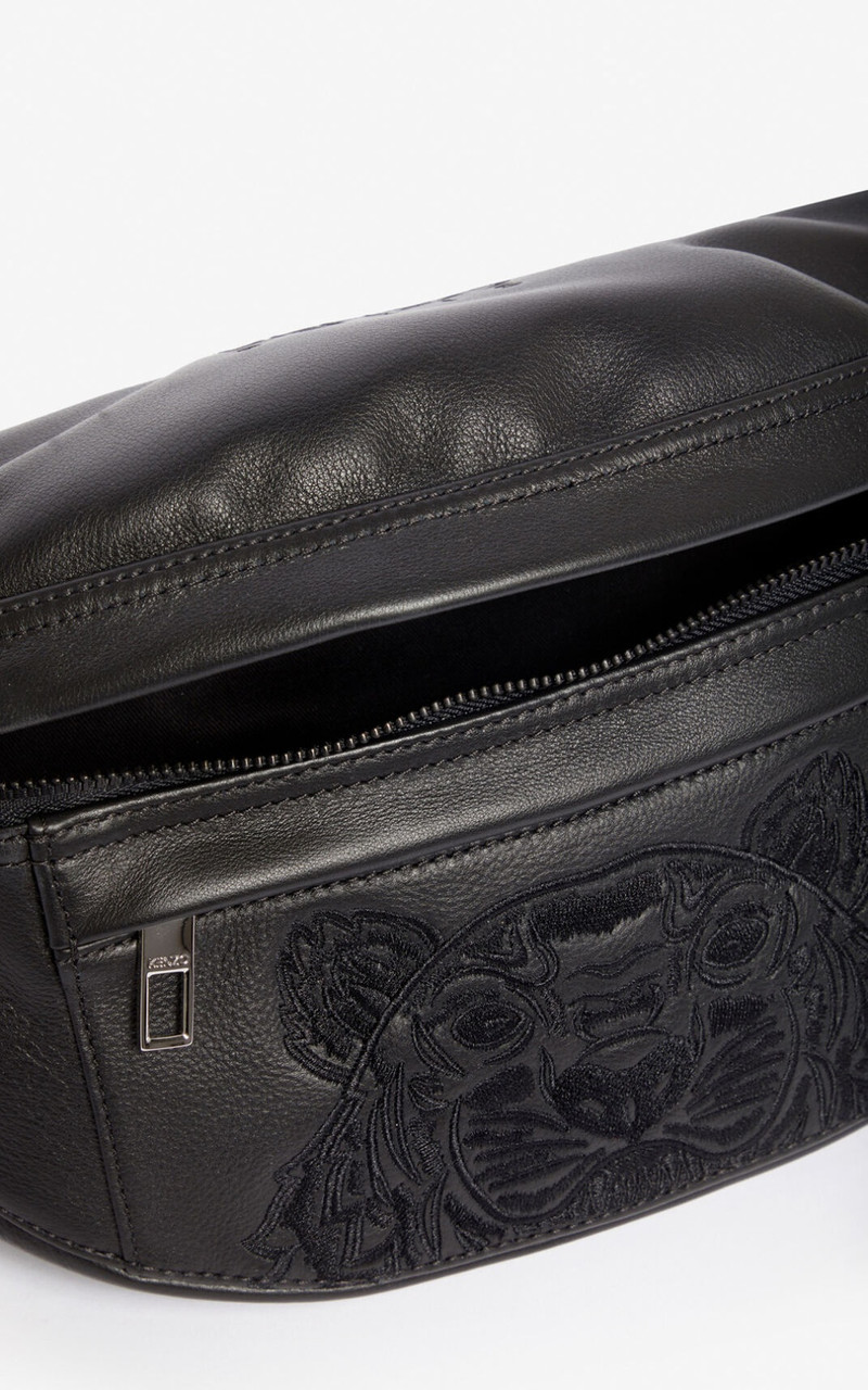 Leather 'Kampus' Tiger bumbag 4