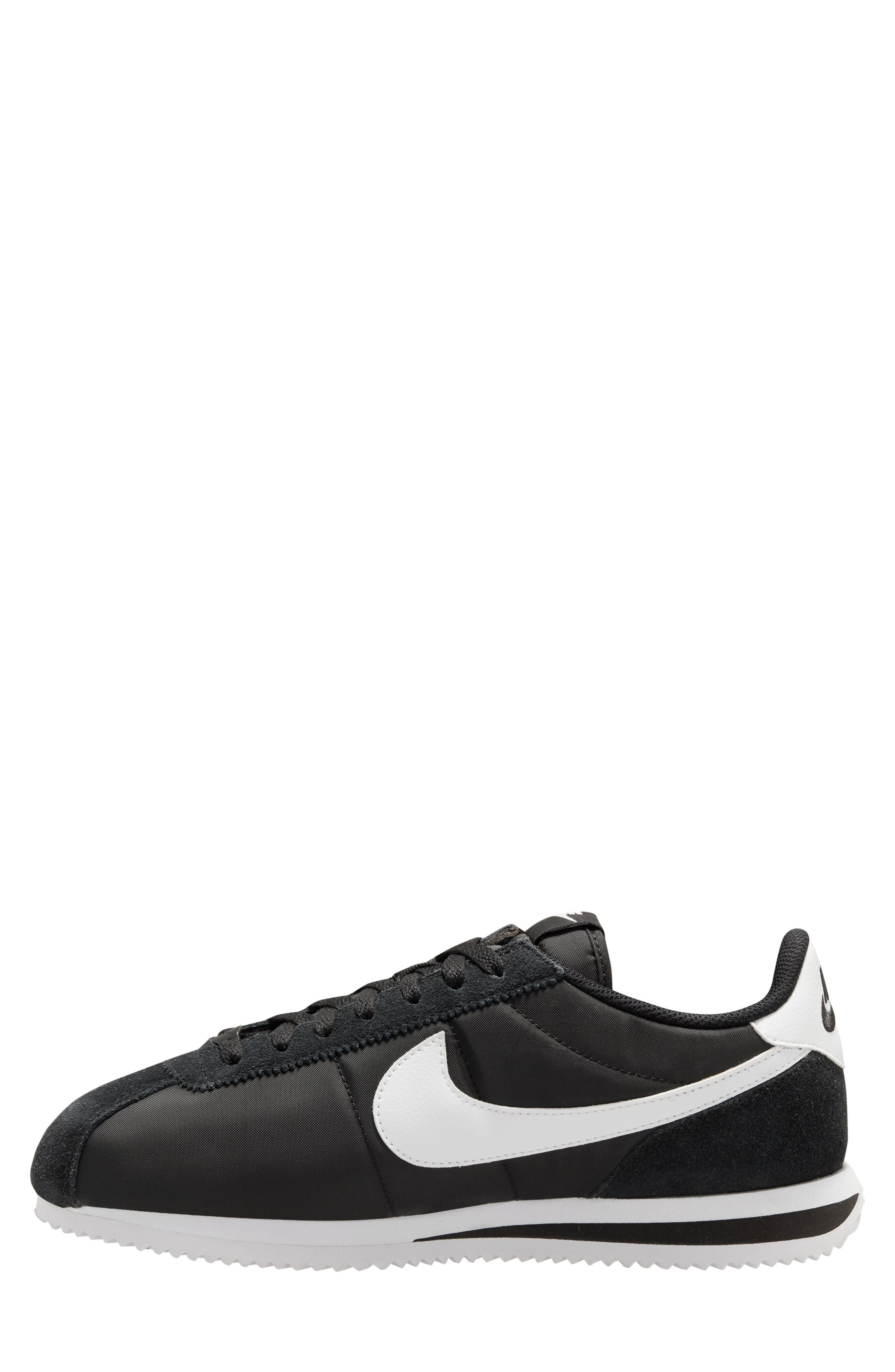 Nike Cortez TXT Sneaker in Black/White at Nordstrom - 4