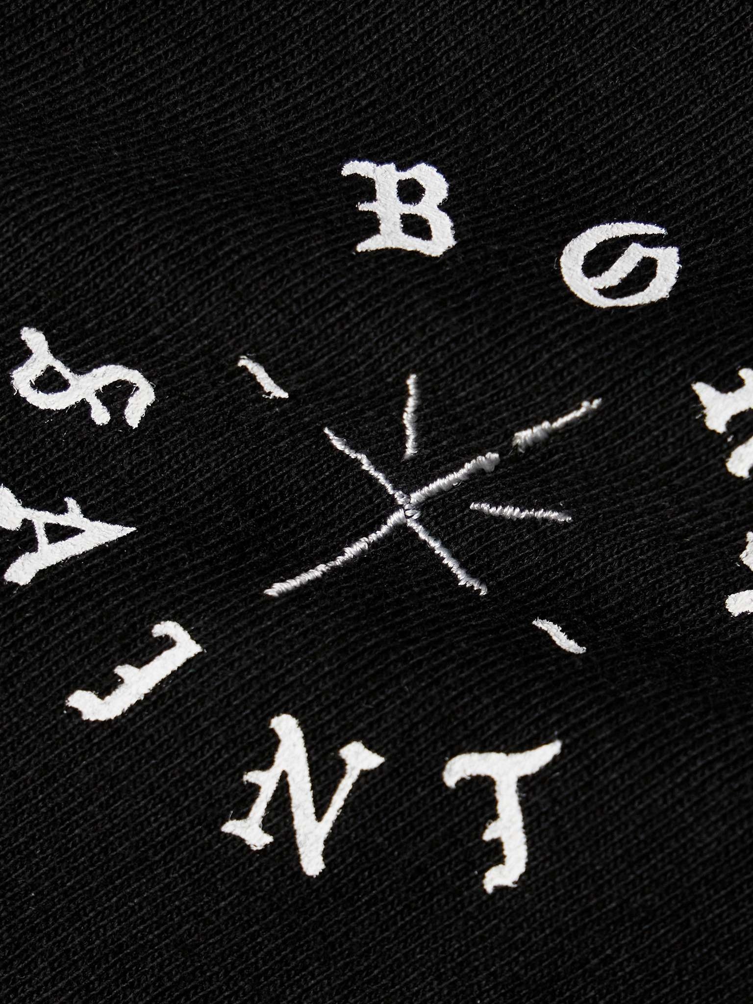 + Born X Raised Logo-Print Embroidered Cotton-Jersey T-Shirt - 4