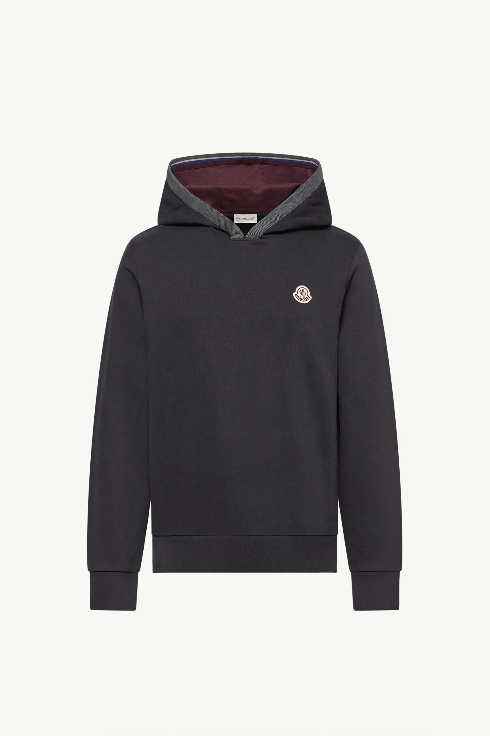 Brushed Cotton Logo Hoodie - 1