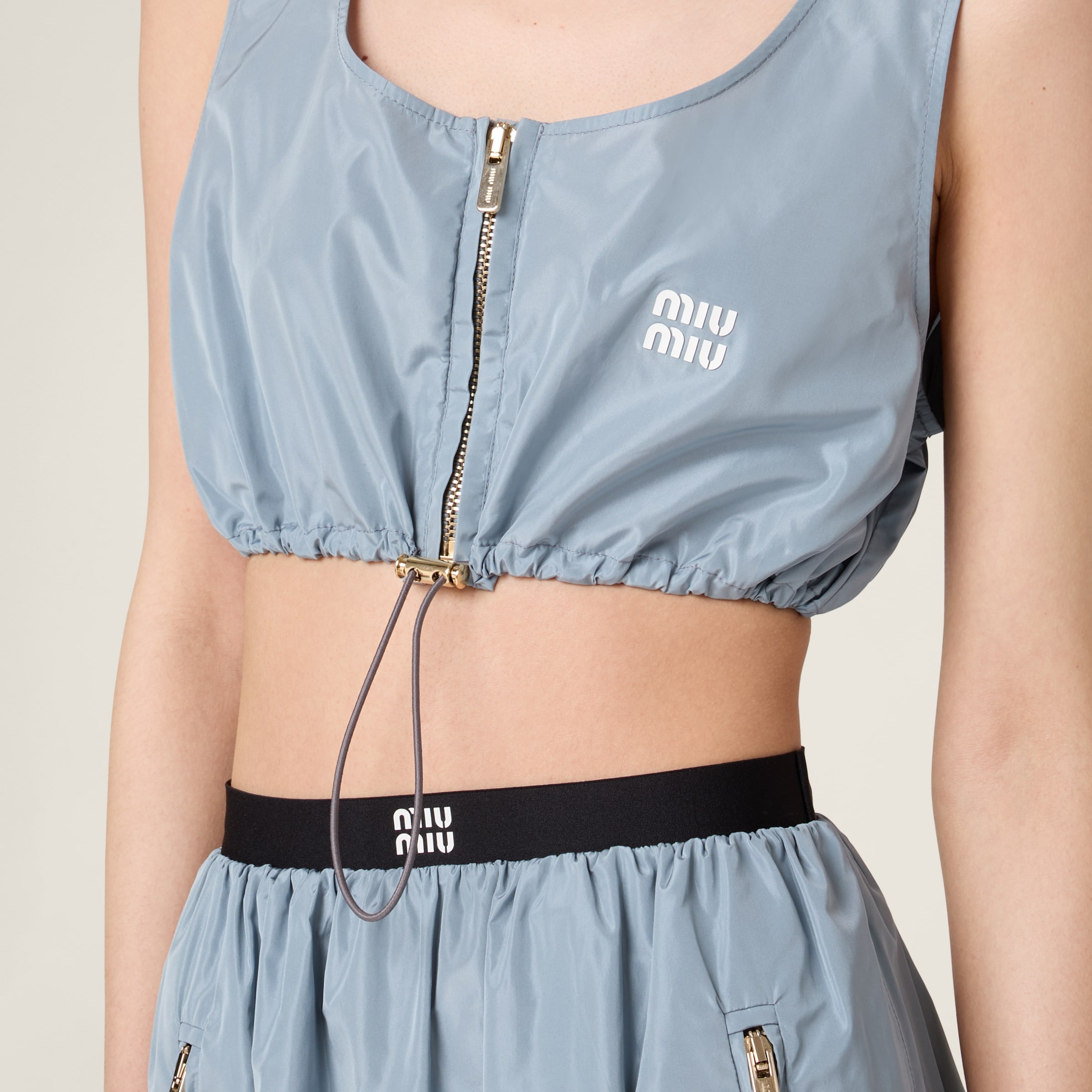 Technical silk top - 4