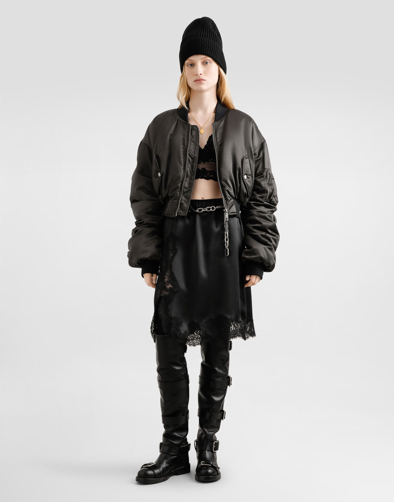 Dolce & Gabbana Oversized nylon canvas jacket outlook