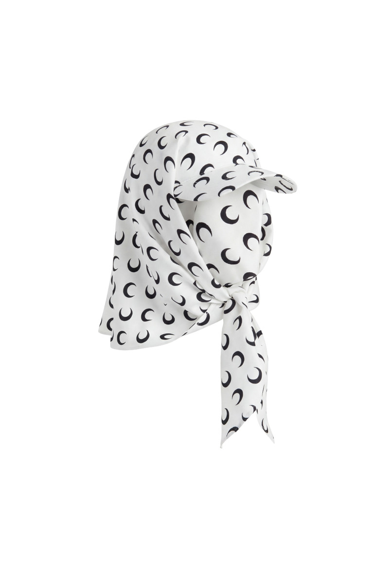 Moon Silk Veiled Cap 1