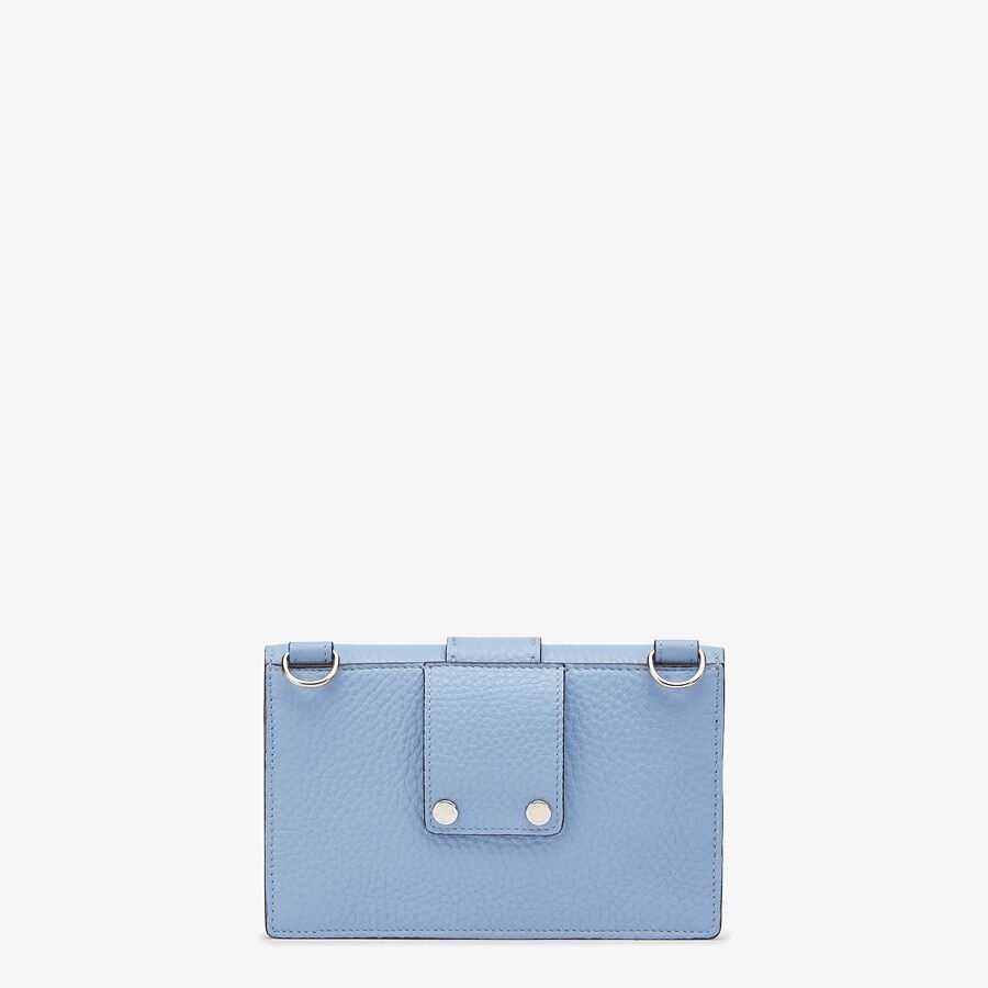 Light blue leather bag - 3