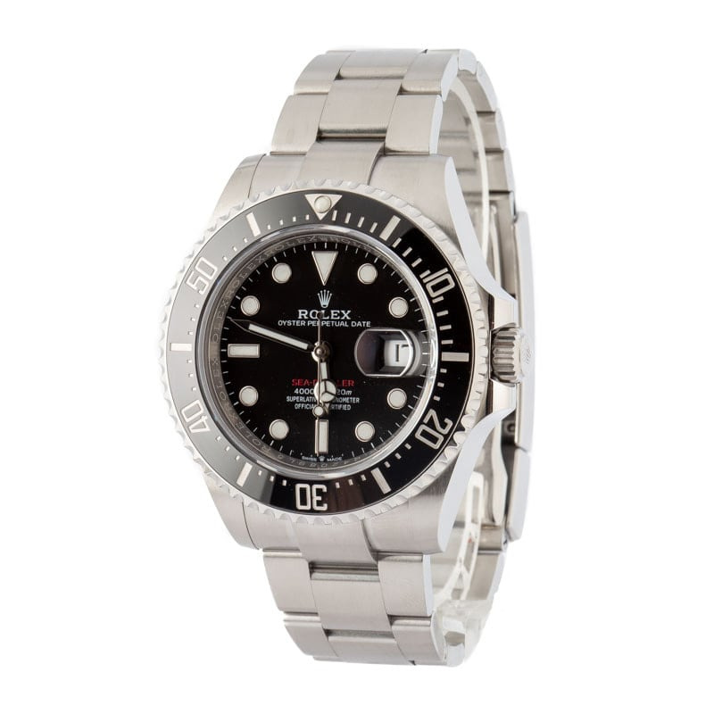 Pre-owned Rolex Sea-Dweller 126600 Red Lettering - 2