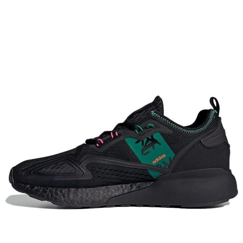 adidas originals ZX 2K Boost 'Black Green Grey' GX2719 - 1