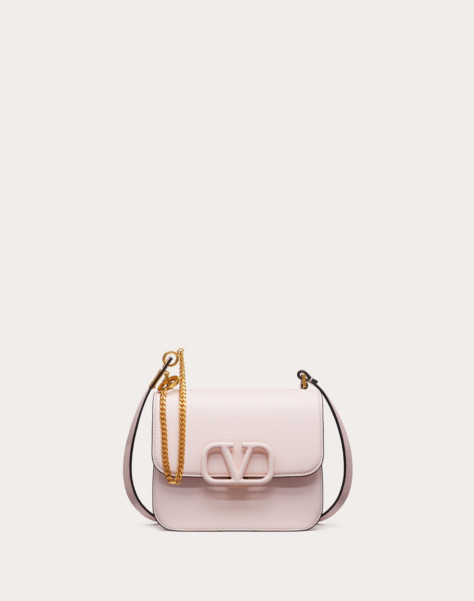 Valentino Small Vsling Grainy Calfskin Shoulder Bag