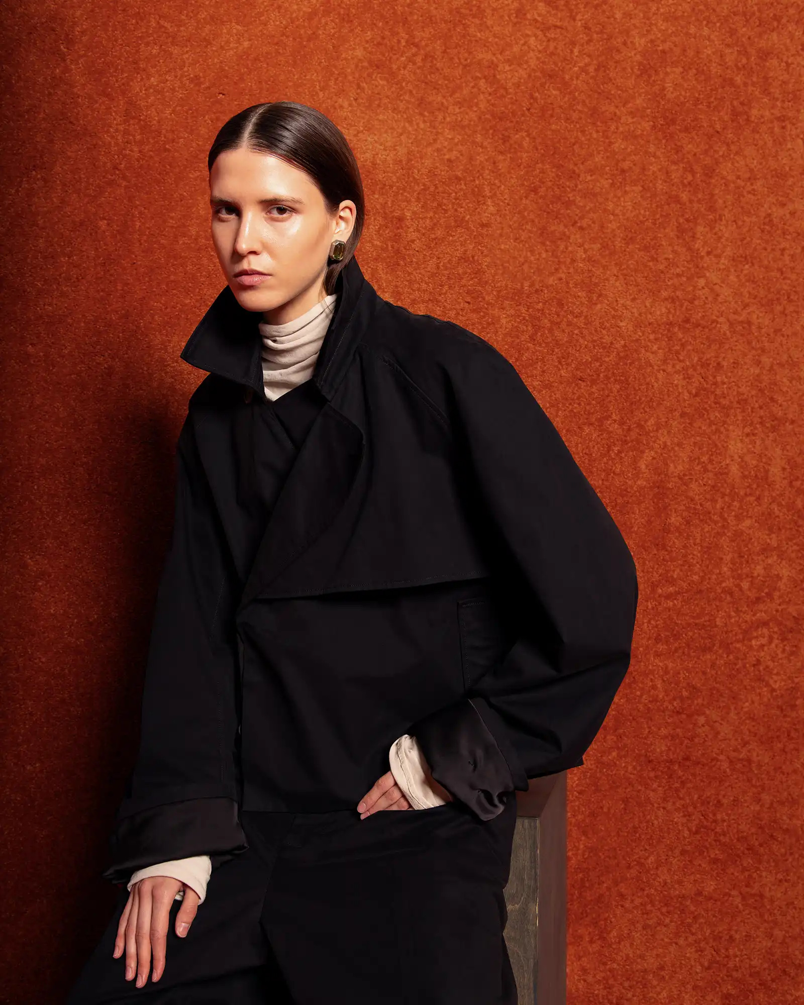DOCK JACKET CARBON BLACK - 7