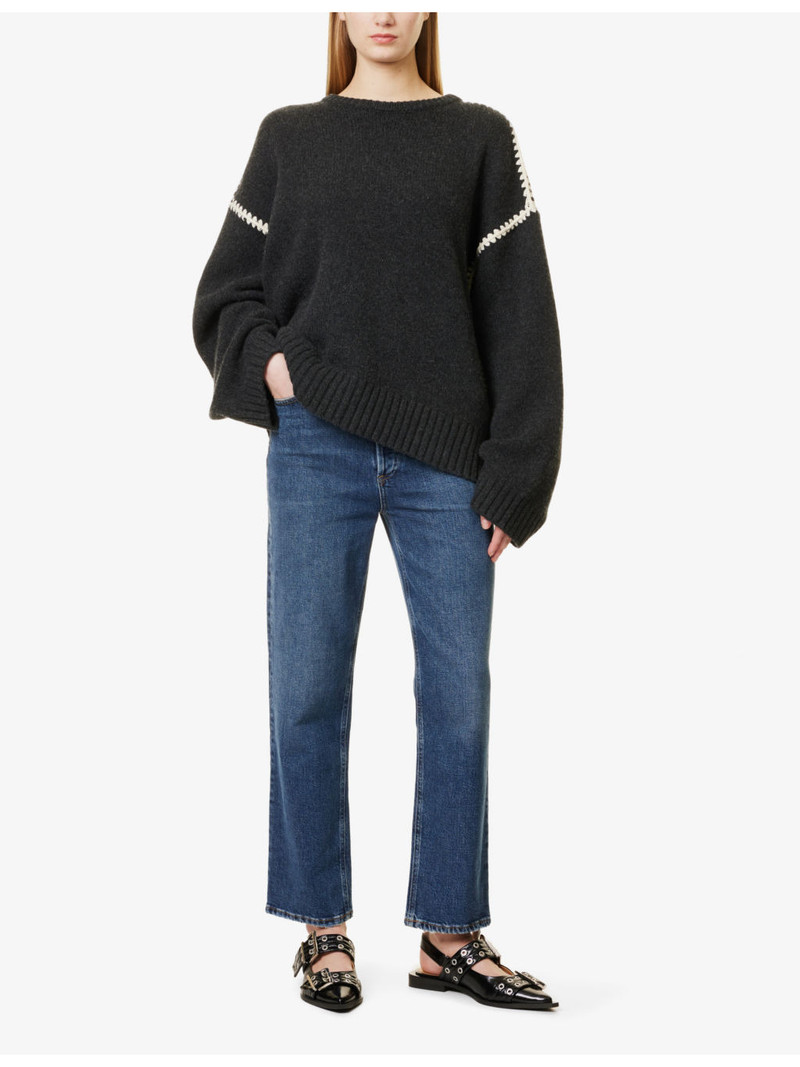 AGOLDE 90's Pinch Waist Straight-Leg High-Rise Stretch-Denim Jeans outlook