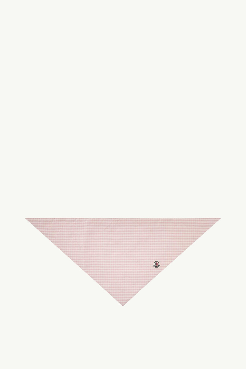 Padded Cotton Blend Vichy Scarf 1
