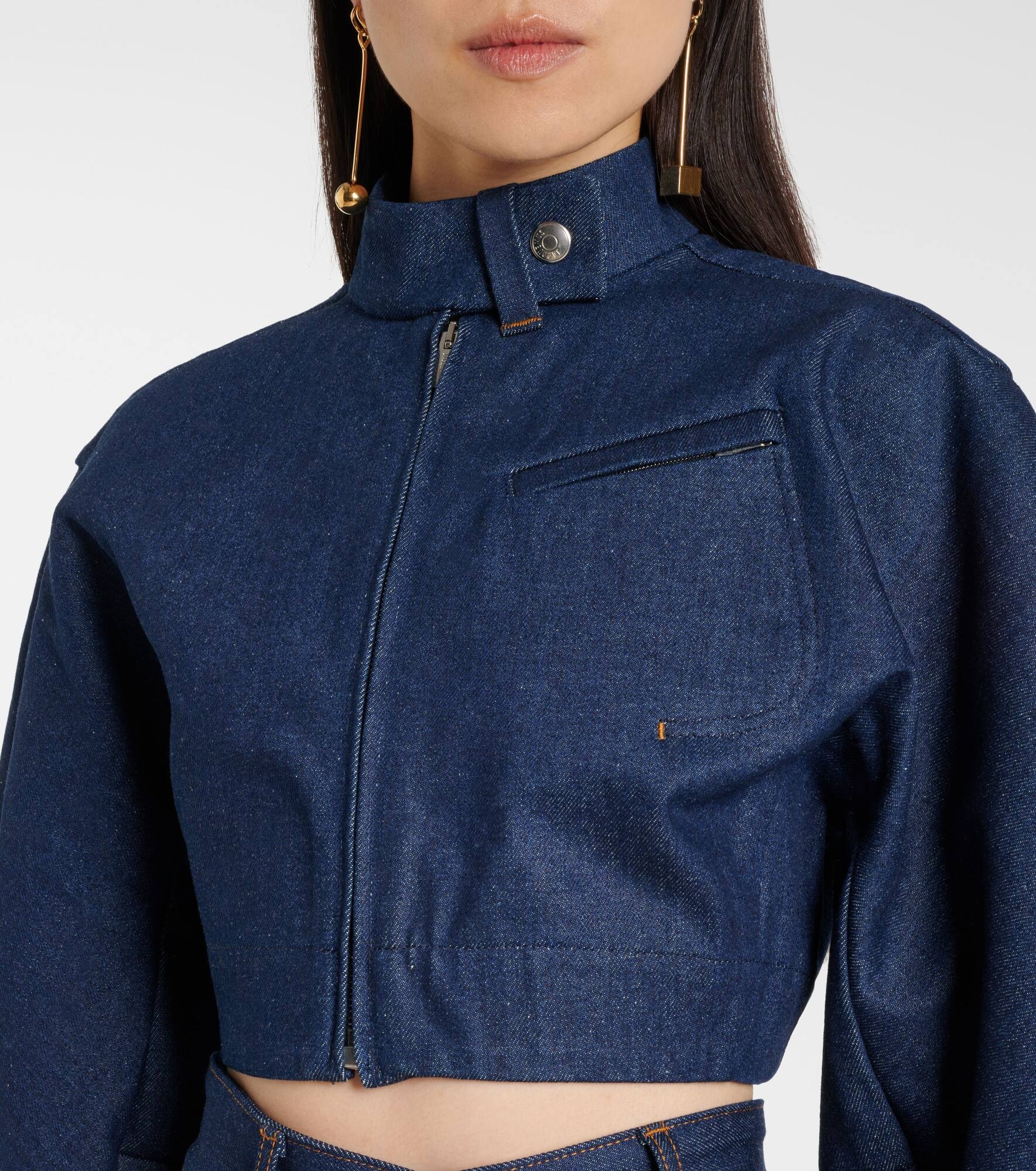 Cabrio Denim De-Nîmes denim jacket - 4