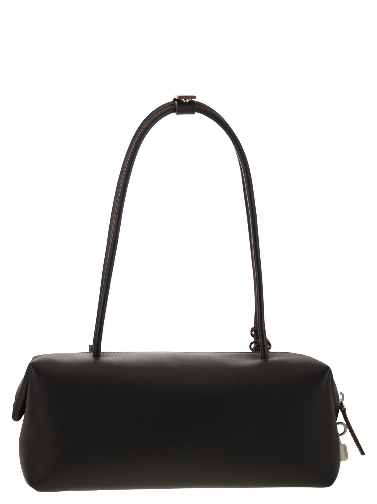 Maxmara Women Holdallstring - Natural Leather Satchel - 2