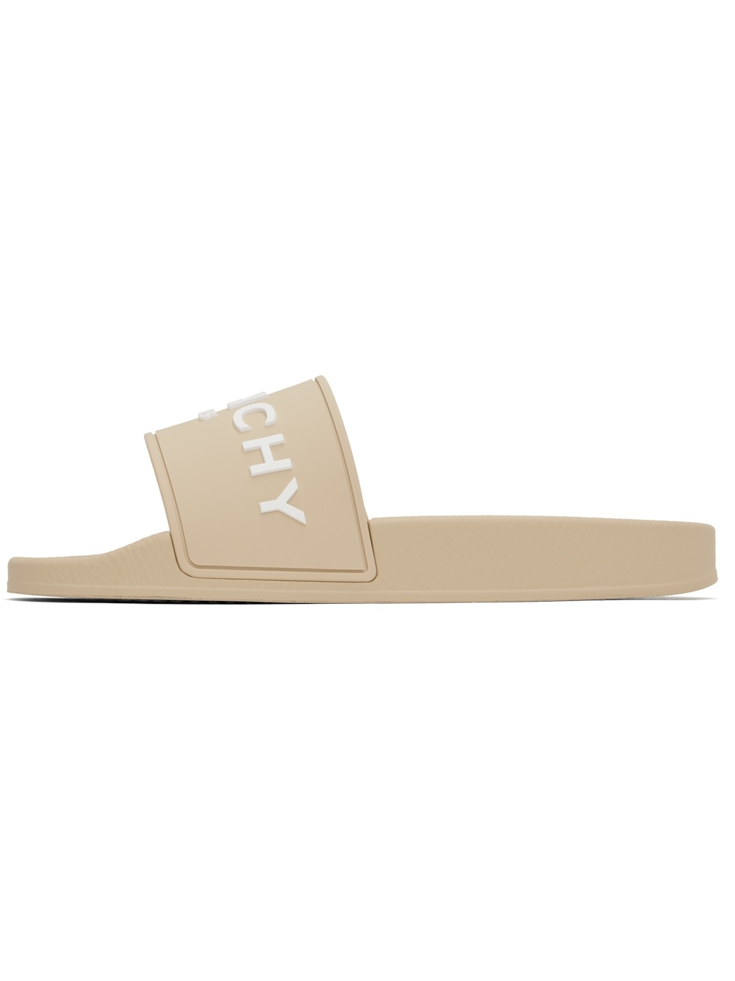 Beige Rubber Pool Slides - 3