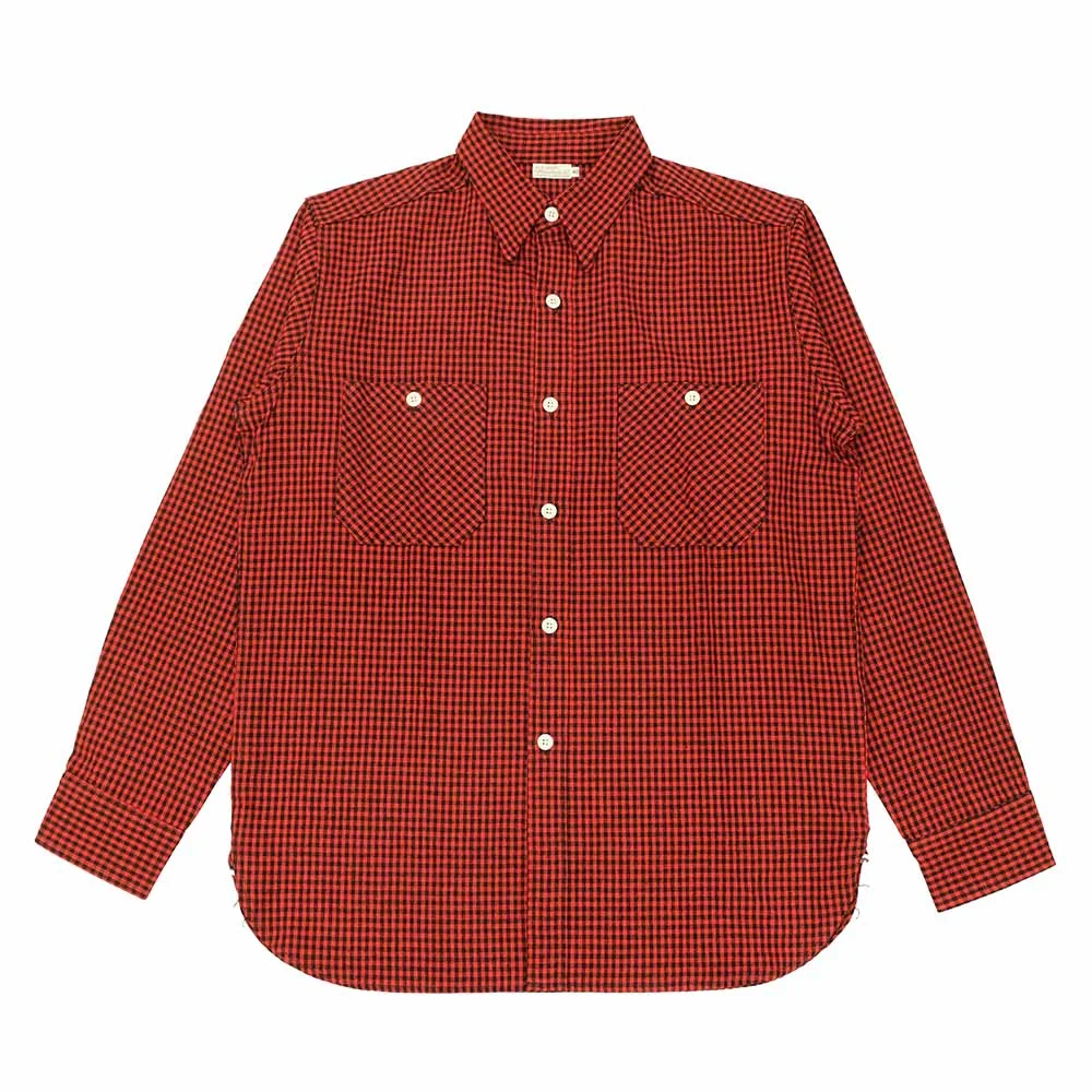 Lot 3055 - LONG SLEEVE PLAID WORK SHIRTS - A-Pattern - 3055A-25 - 1