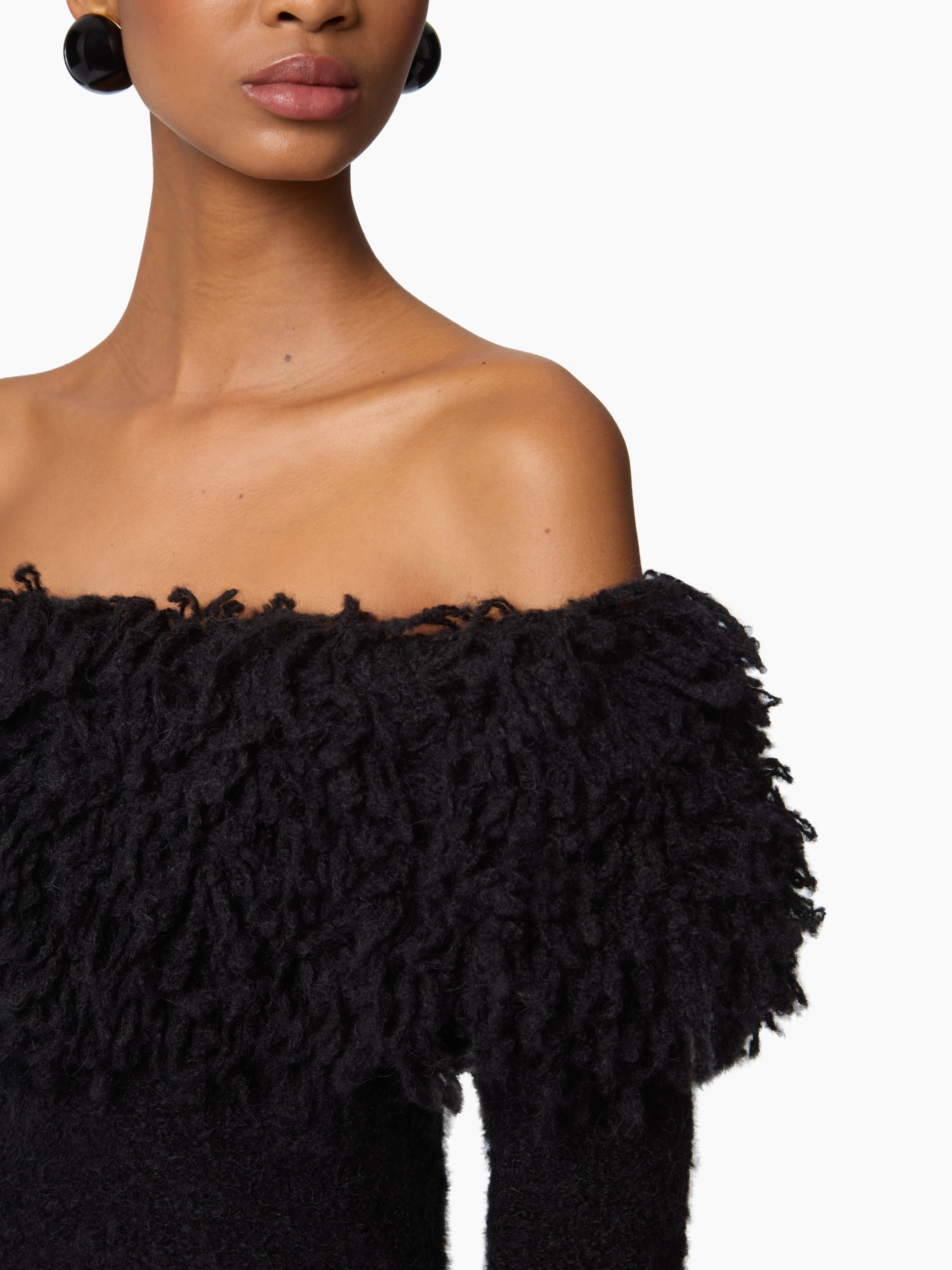 Off-Shoulder Sweater - 3