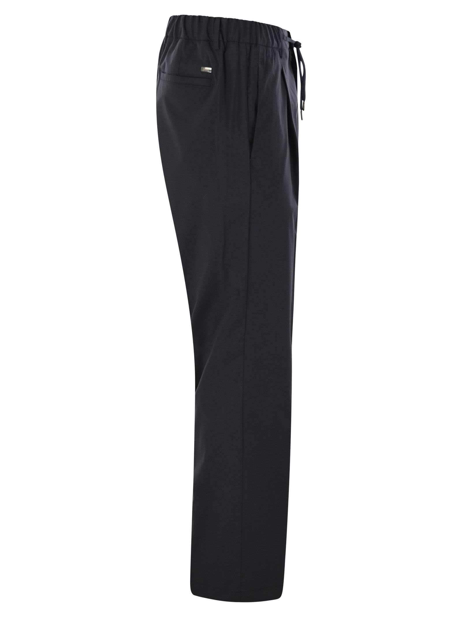 Herno Men Tech Wool Trousers - 3