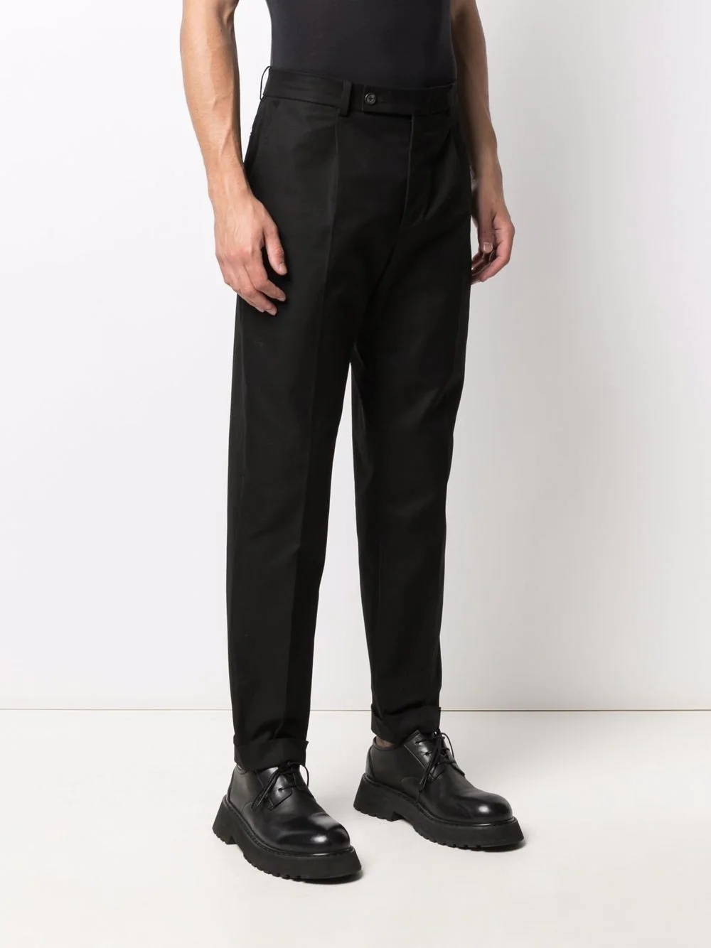 high-waist tailored trousers - 3