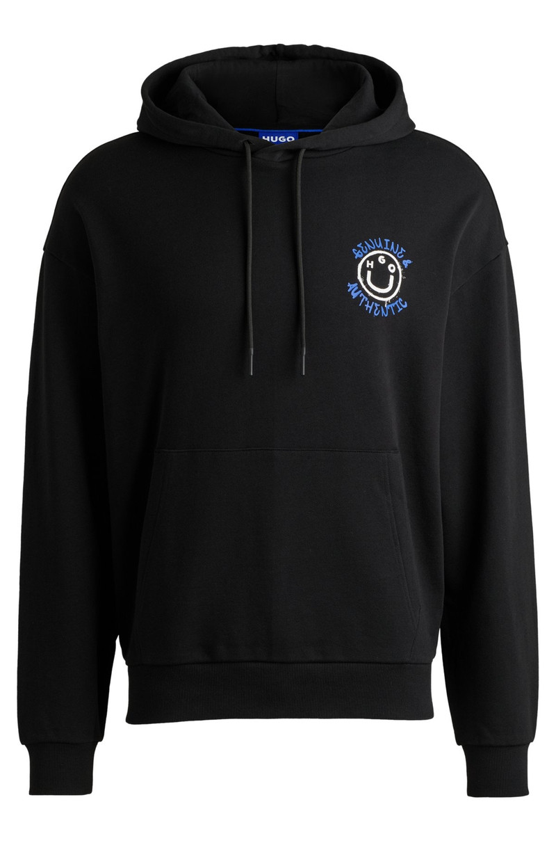 COTTON-TERRY HOODIE 와 SEASONAL ARTWORK - 1