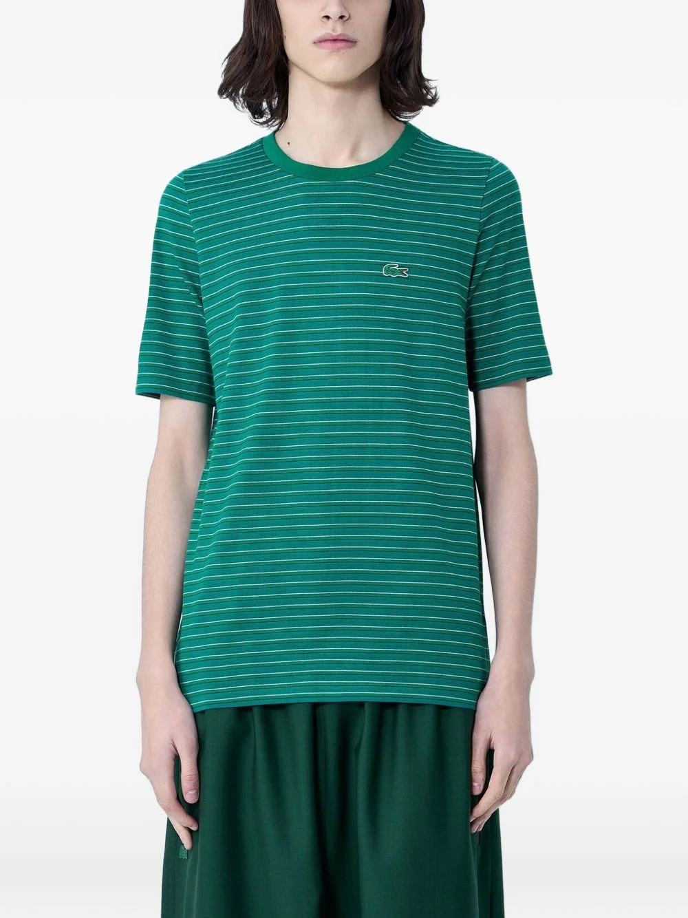 striped T-shirt - 1