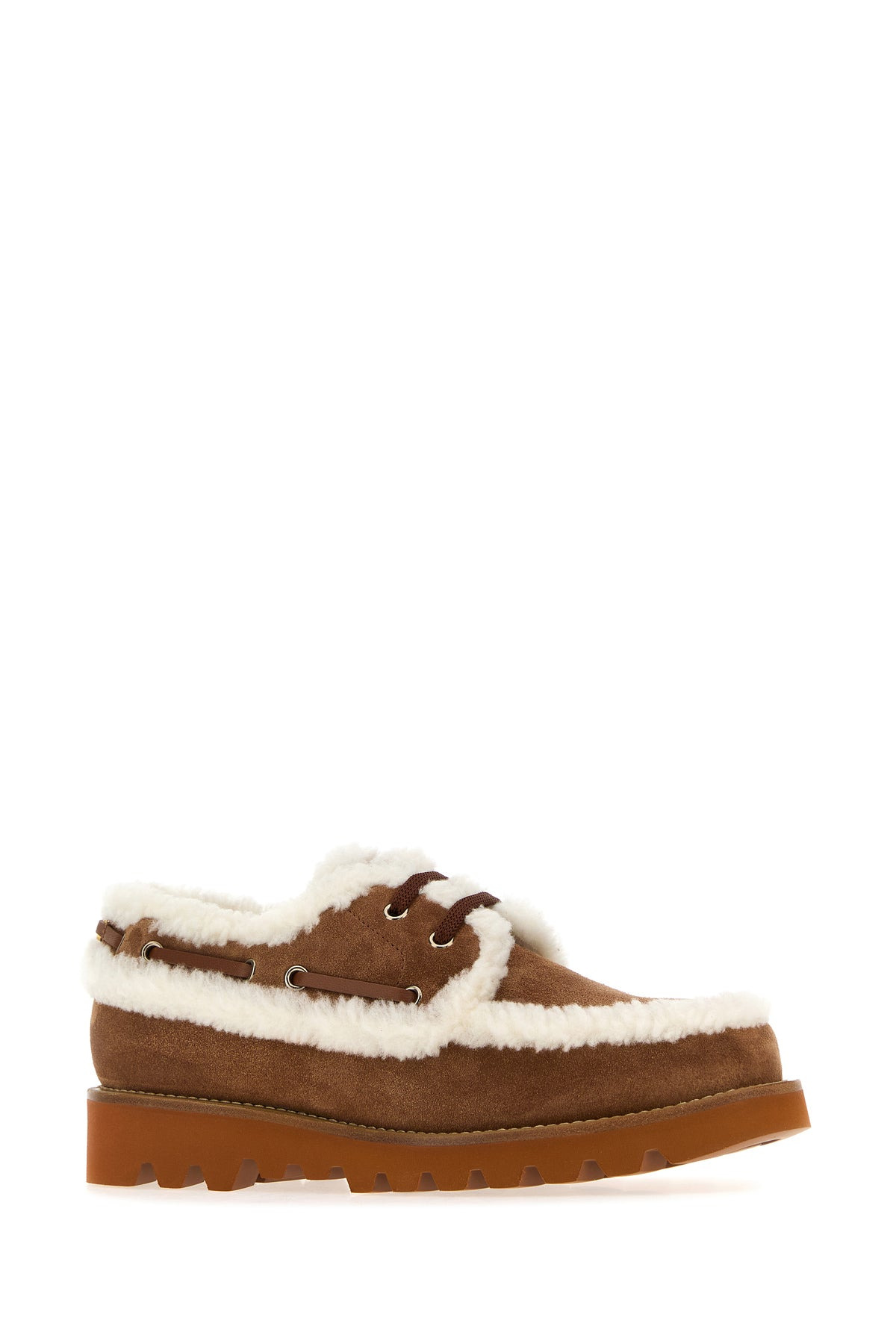 Caramel suede loafers - 2