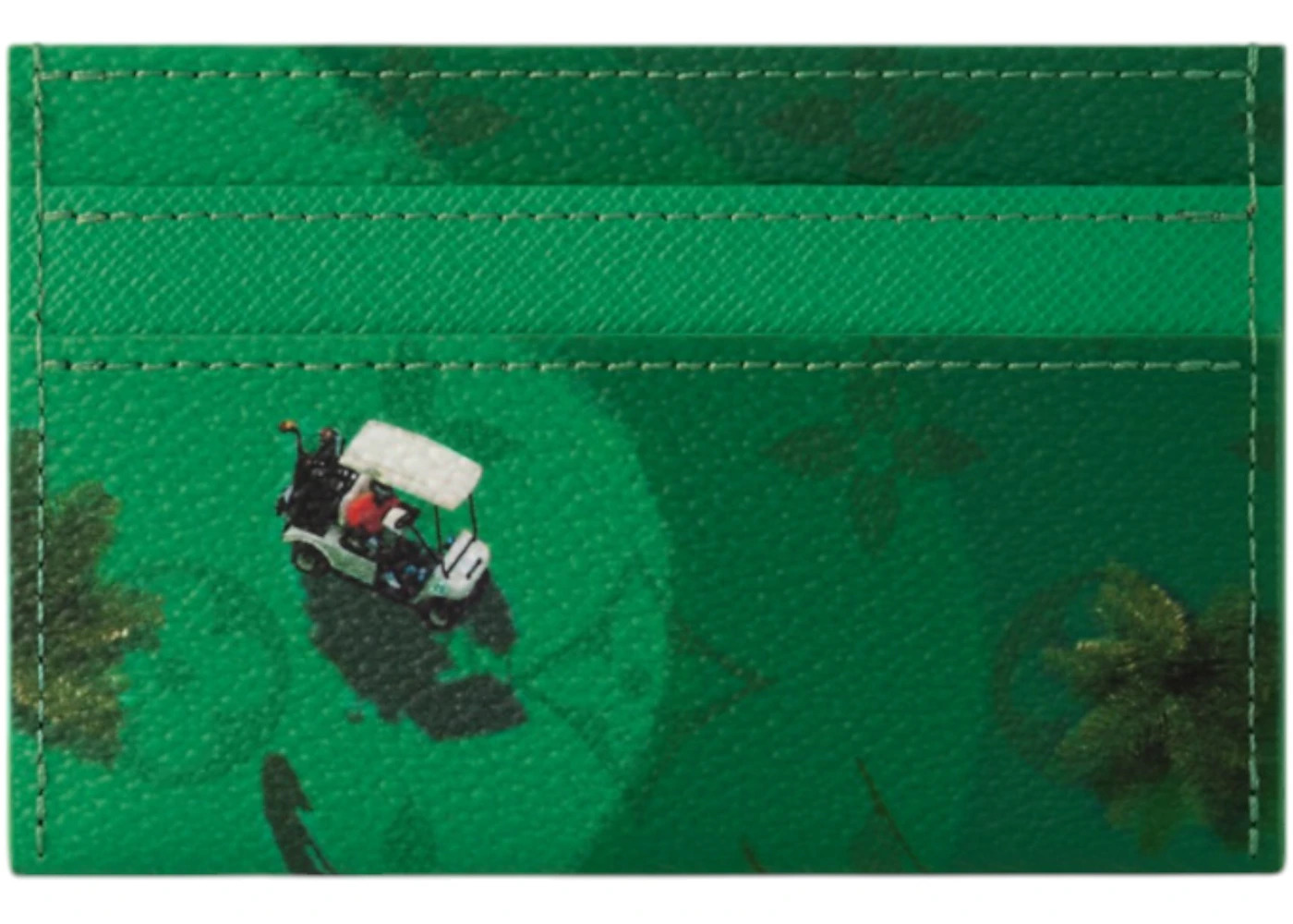 Louis Vuitton Golf Double Card Case Green - 3