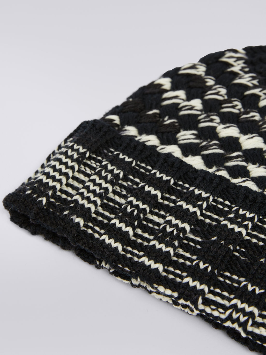 Wool knit hat - 2