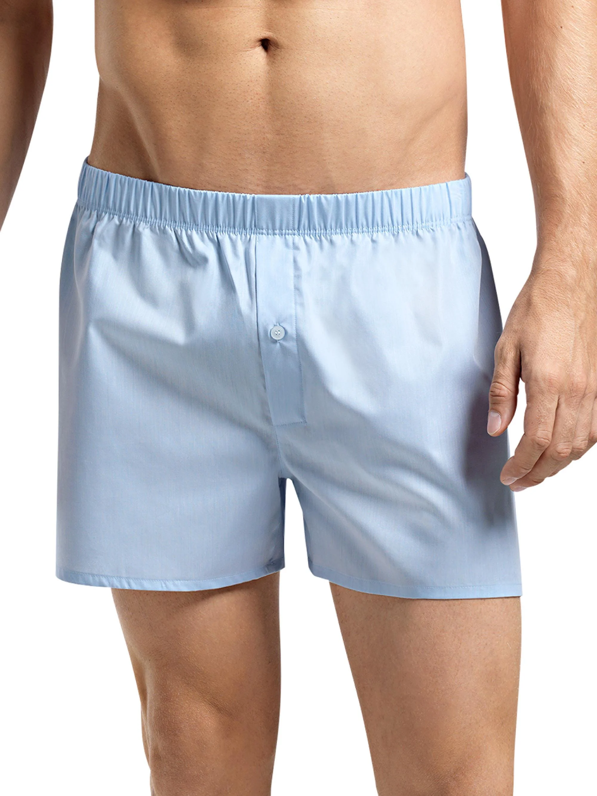 Fancy Woven Boxers - Light Blue - 1