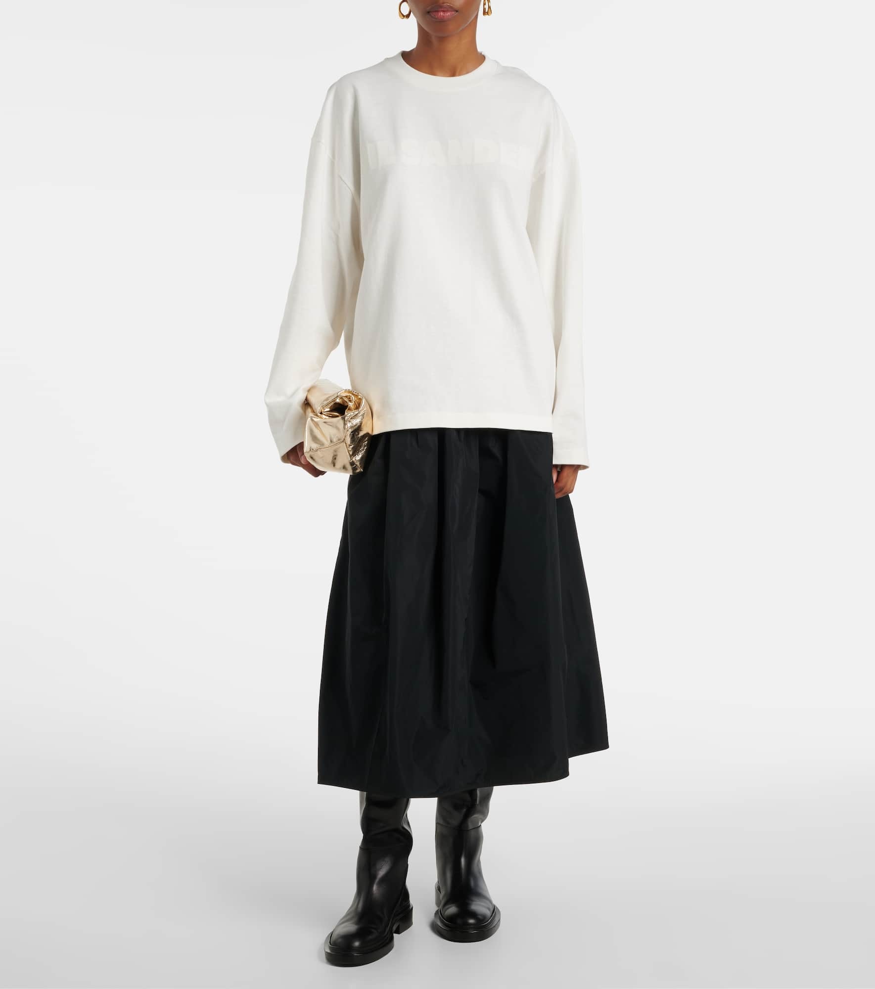 Logo cotton jersey sweatshirt - 2