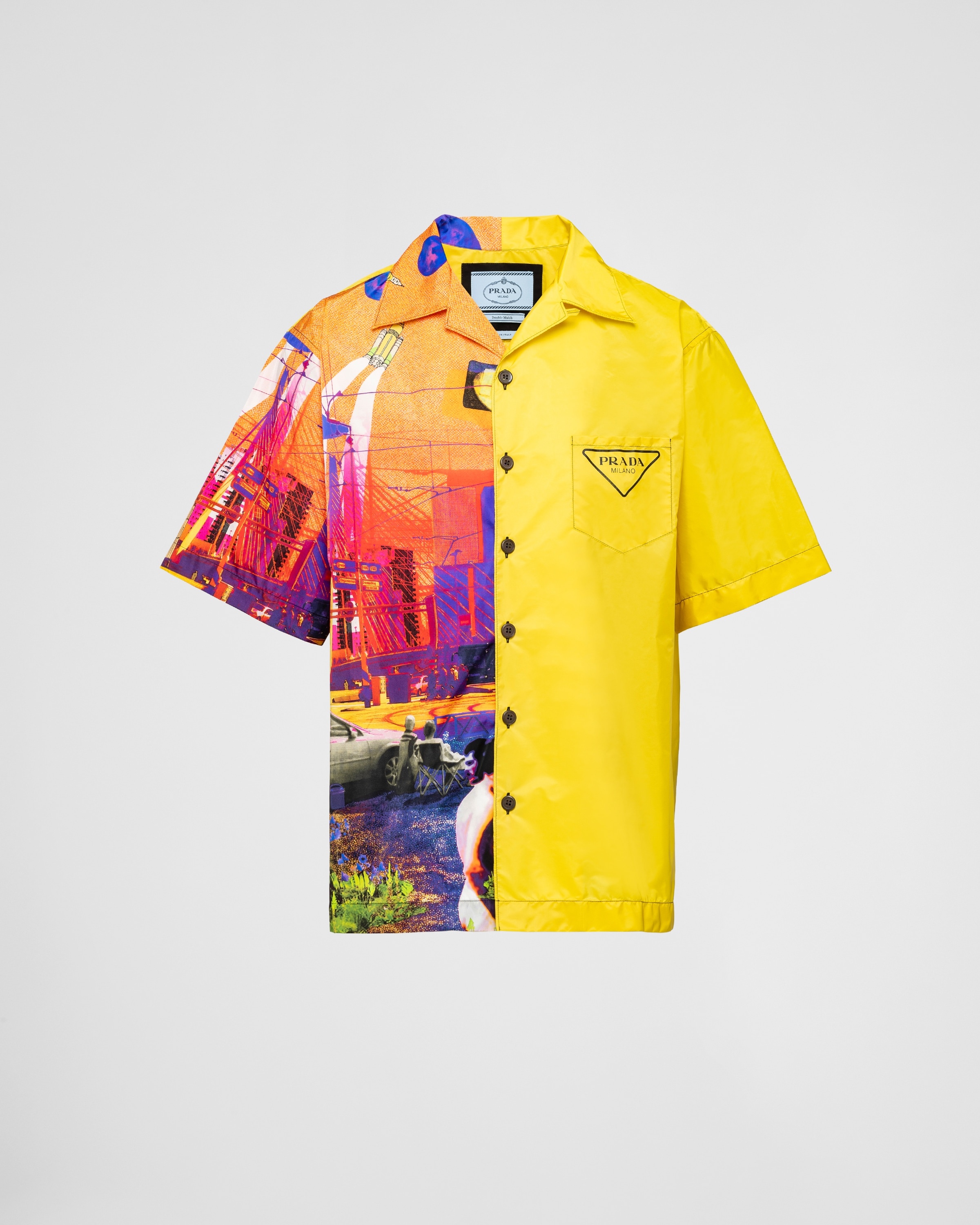 Double Match Re-Nylon shirt