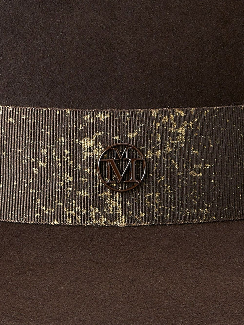 MAISON MICHEL Zango wool-flt fedora hat outlook