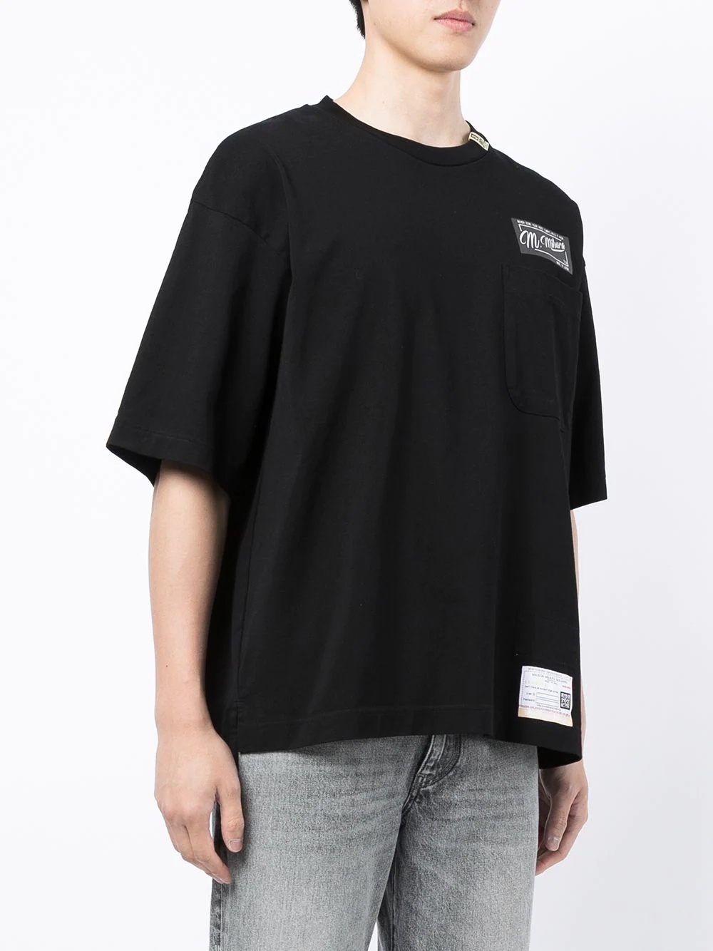 logo-patch short-sleeved T-shirt - 3
