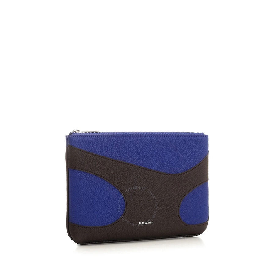 Ferragamo Cut-Out Detail Leather Pouch - 2