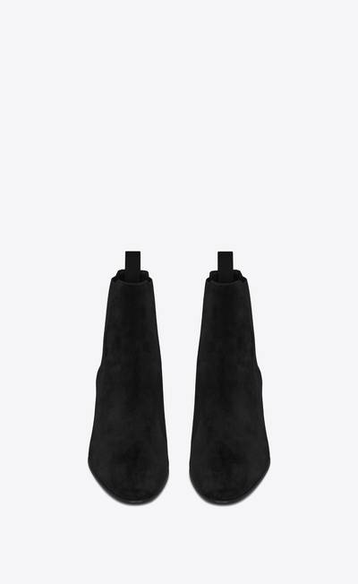 SAINT LAURENT joey chelsea boots in suede outlook