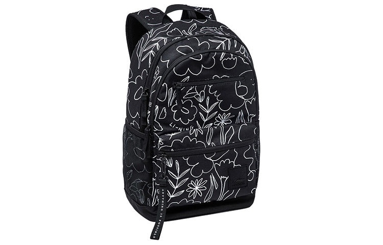 Li-Ning Allover Print Sportstyle Backpack 'Black' ABST155-1 - 2