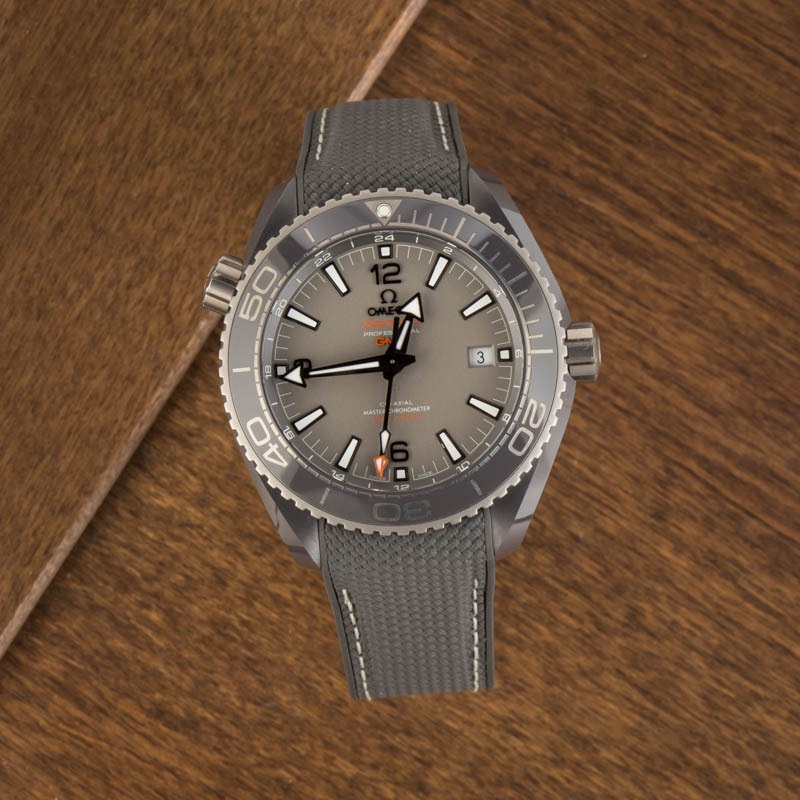 Omega Seamaster Planet Ocean 600M Grey Ceramic - 5