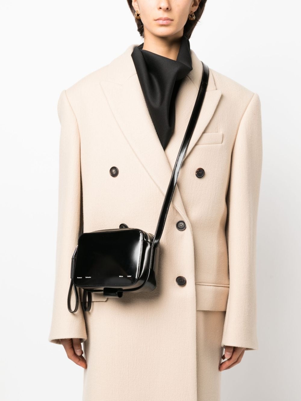 Watts patent-leather crossbody bag - 2