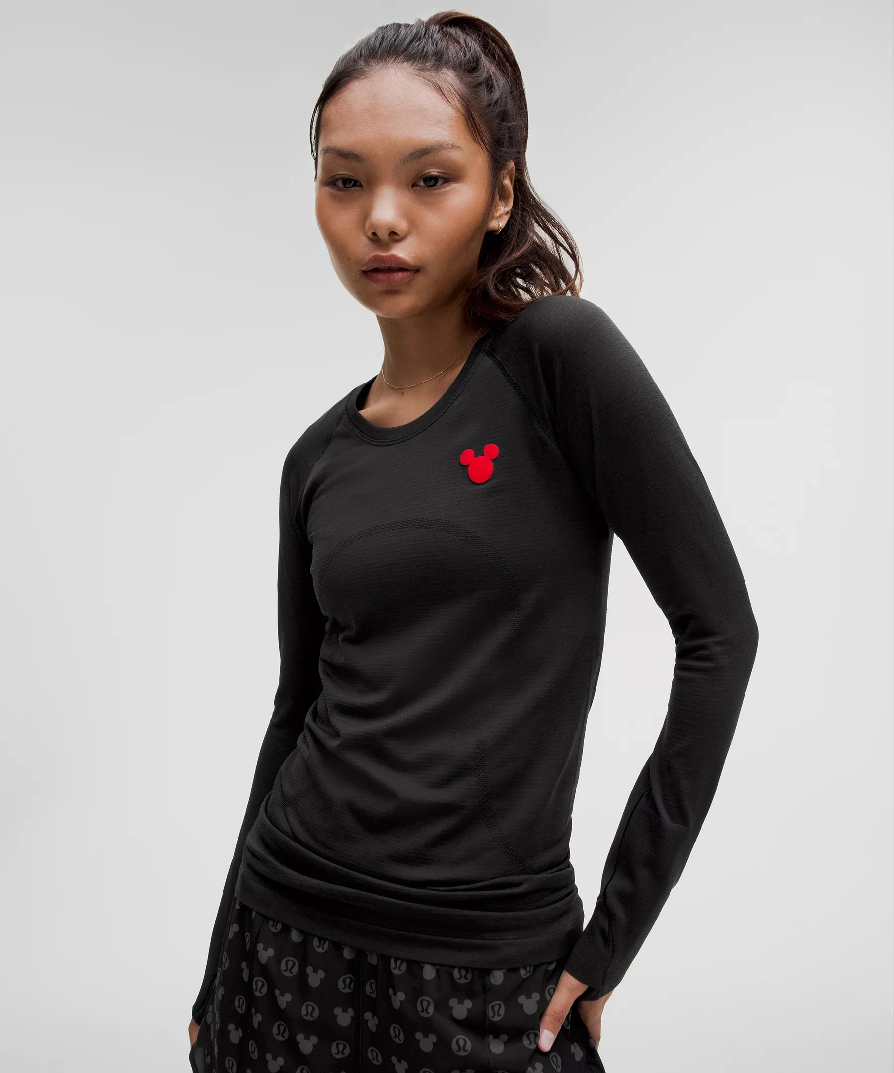 Disney x lululemon *Swiftly Tech Long-Sleeve Shirt 2.0 Hip Length - 1
