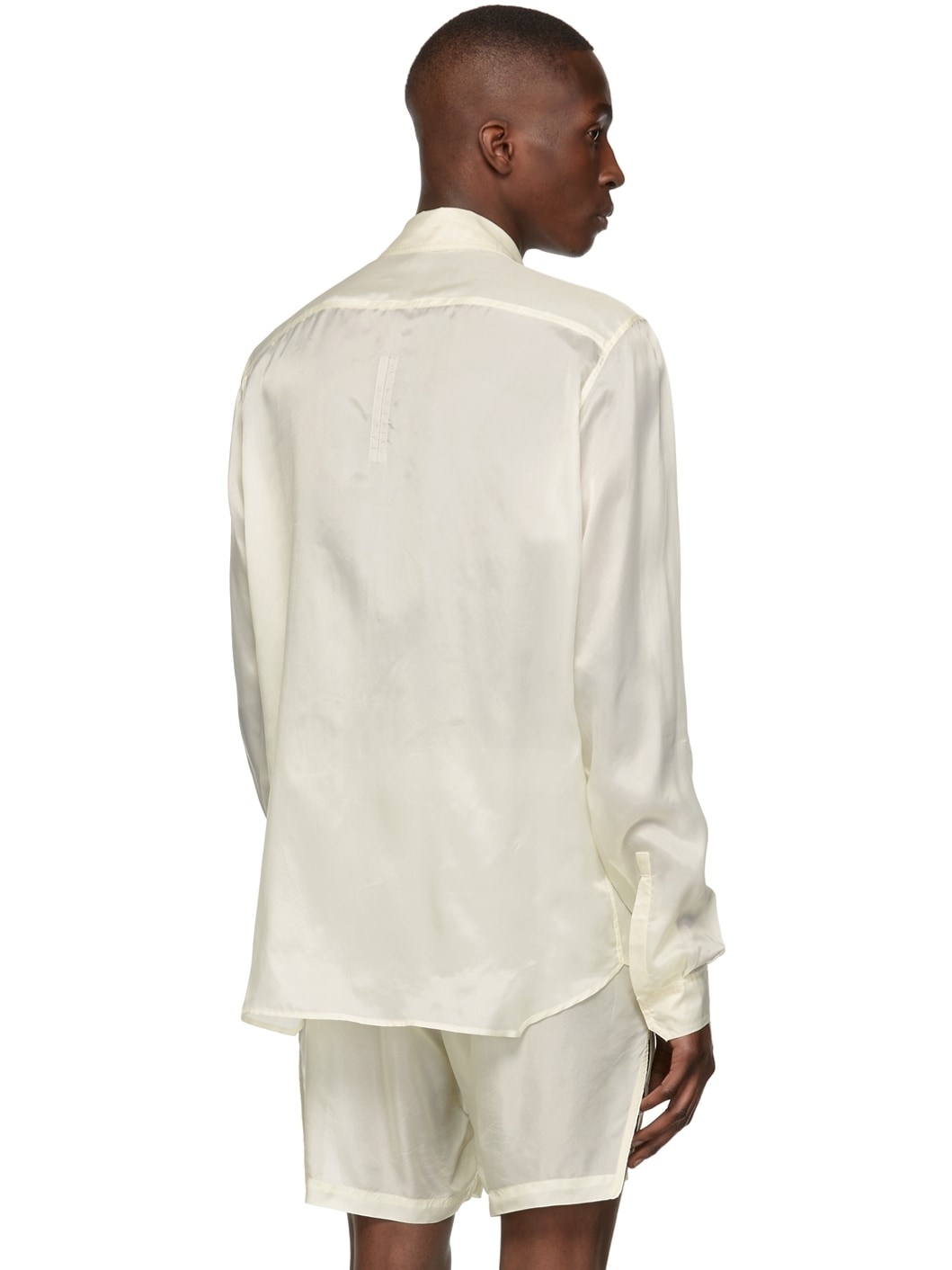 Off-White Cupro Shirt - 3