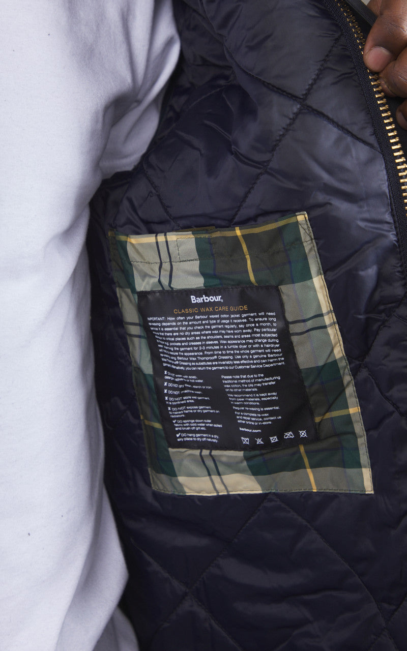 REELIN WAX JACKET NAVY - 7