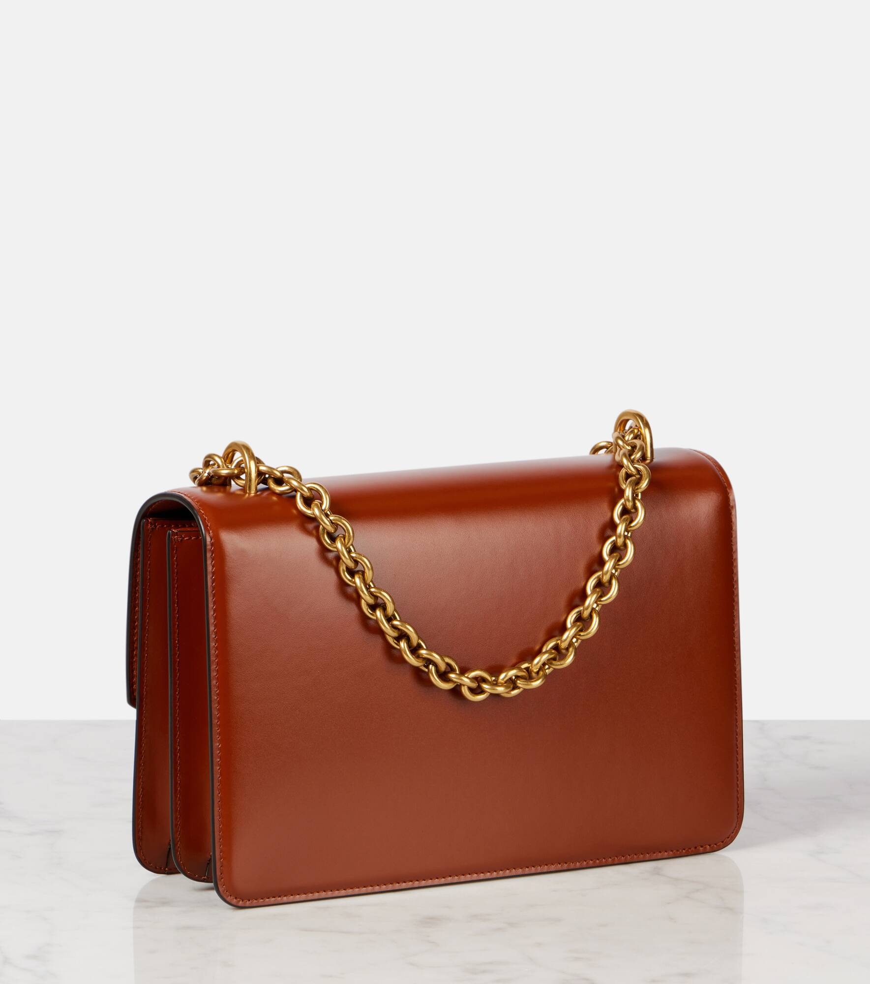 Vain Medium leather shoulder bag - 4