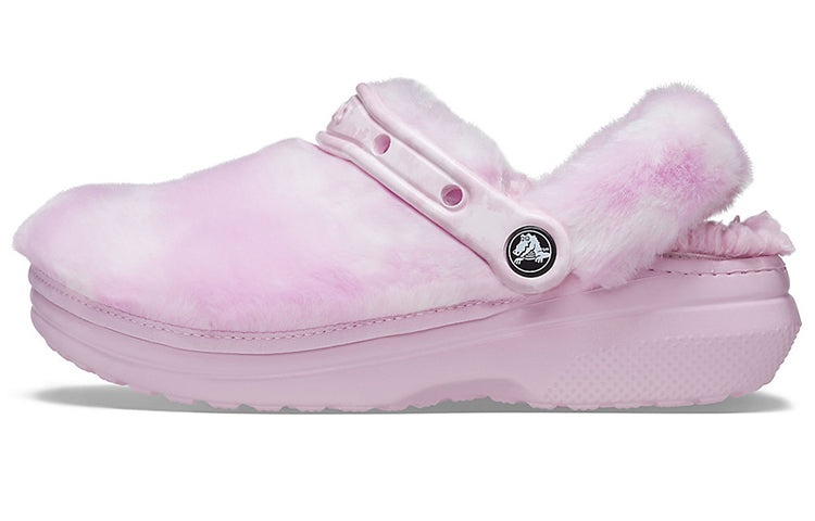 Crocs Classic Fur Sure Clogs Ballerina 'Pink White' 207303-6SU - 2