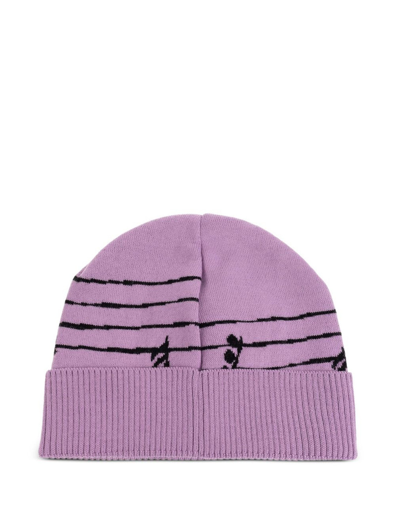 Moschino teddy-bear beanie outlook