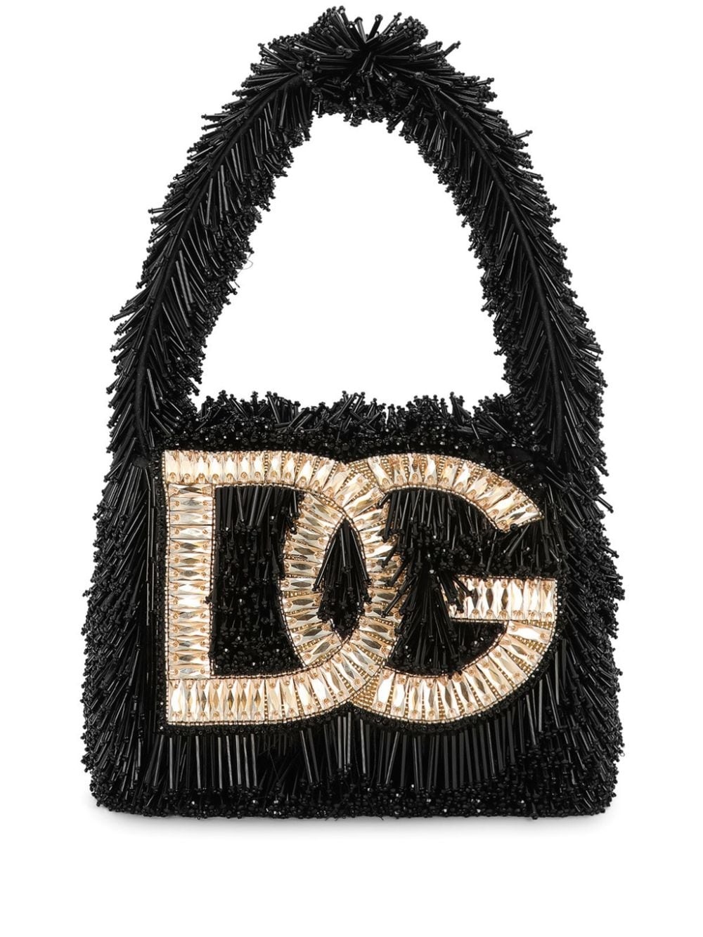 DG crystal-embellished crossbody bag - 1