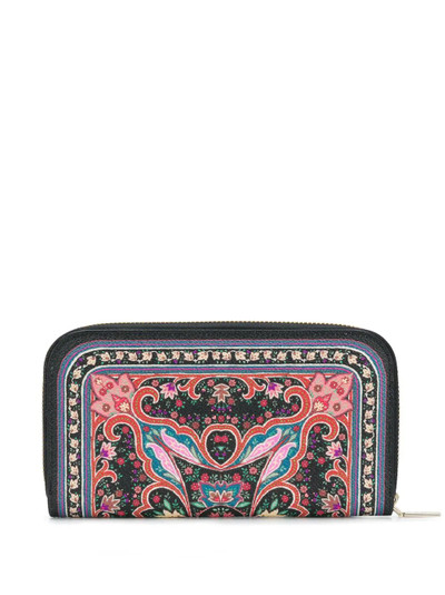 Etro paisley print wallet outlook