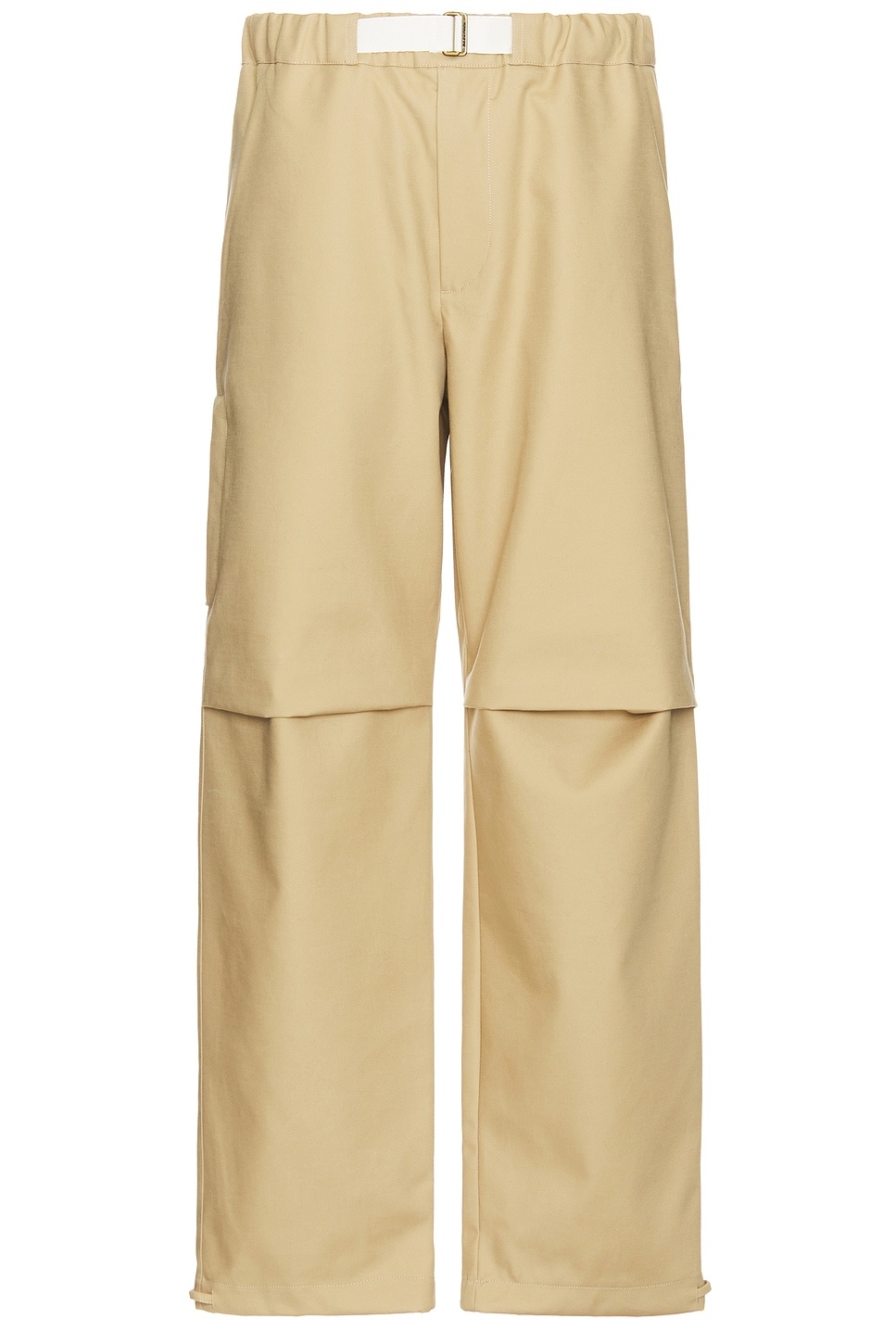 Jordan Heavy Cotton Satin Relax Fit Trousers - 1