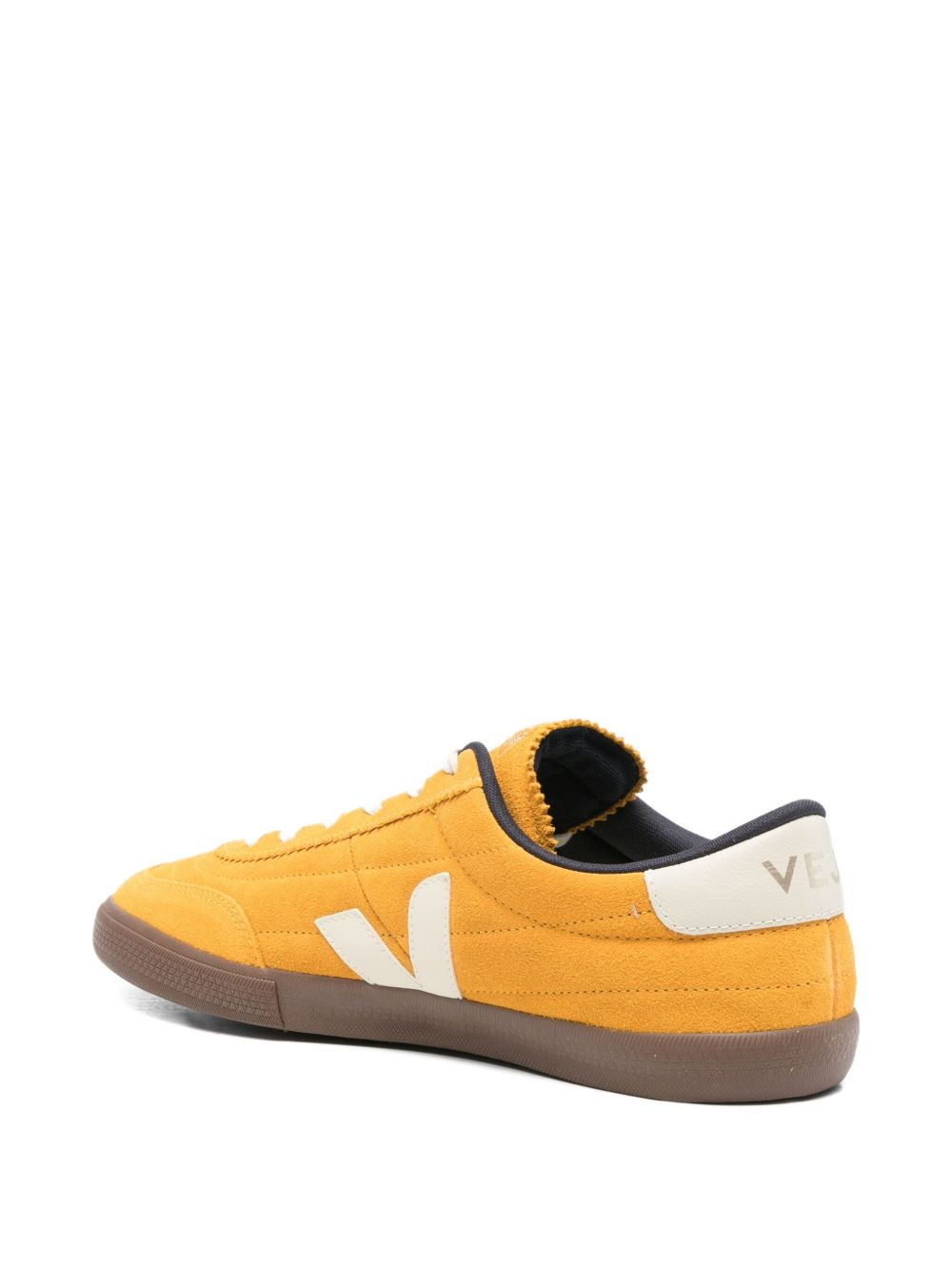 Panenka logo-detail suede sneakers - 3