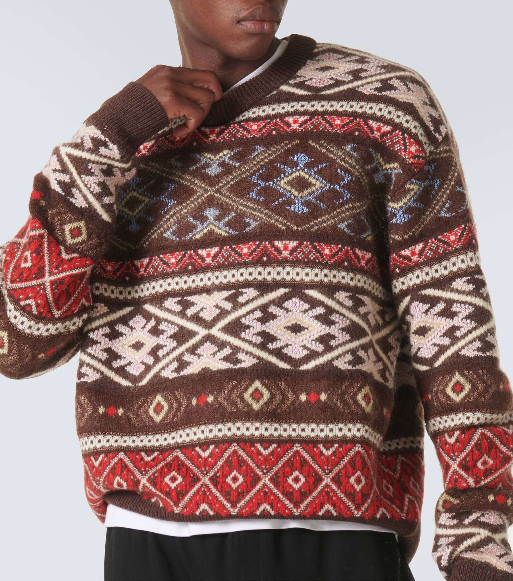 Finny cashmere, silk, and mohair sweater - 5